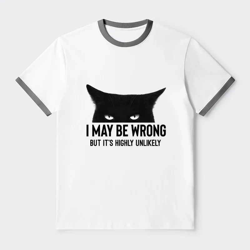 Tokyo-Tiger Cat Can Do No Wrong Trim T-Shirt
