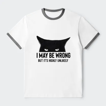 Tokyo-Tiger Cat Can Do No Wrong Trim T-Shirt