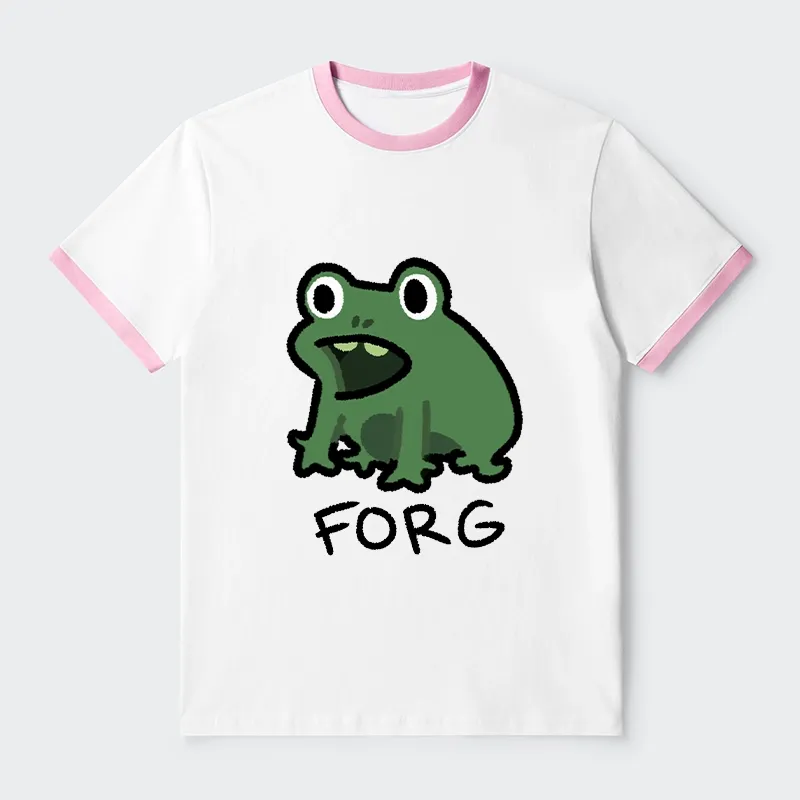 Tokyo-Tiger Funny Forg Japan Trim T-Shirt