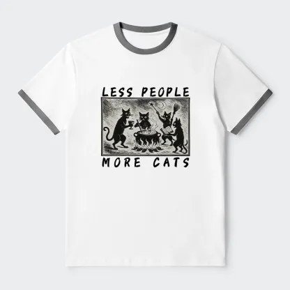 Tokyo-Tiger Cat Sacrifice Ceremony Trim T-Shirt