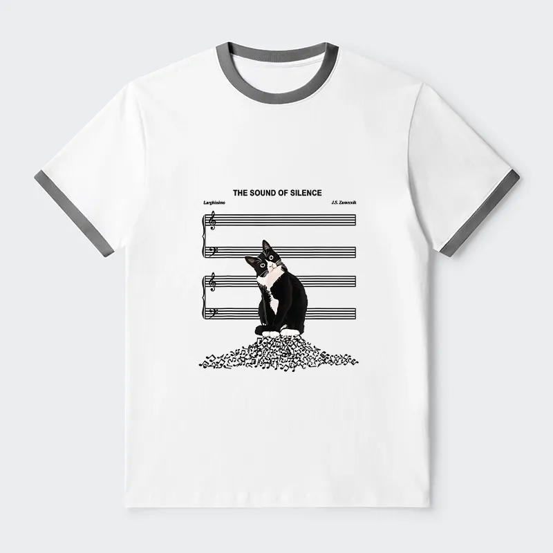 Tokyo-Tiger The Sound Of Silence Trim T-Shirt