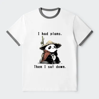 Tokyo-Tiger The Maybe Later Panda Trim T-Shirt