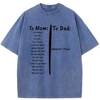 Tokyo-Tiger Conversations With Parents Washed T-Shirt