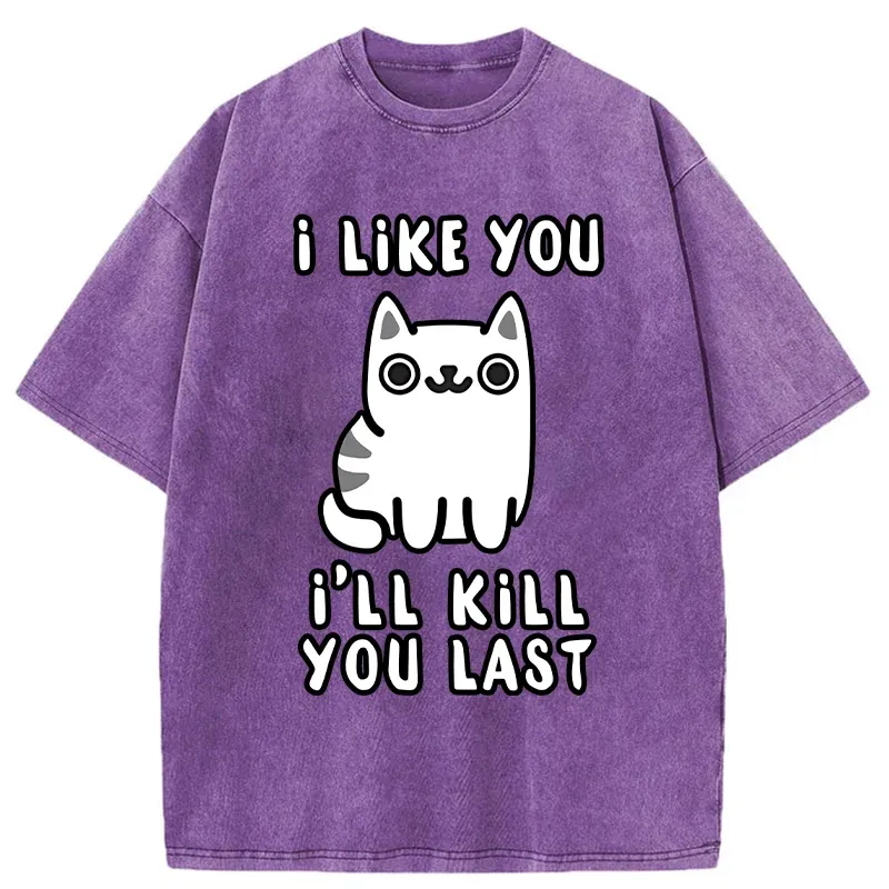 Tokyo-Tiger Cats And Humans Have A Love-hate Relationship Washed T-Shirt