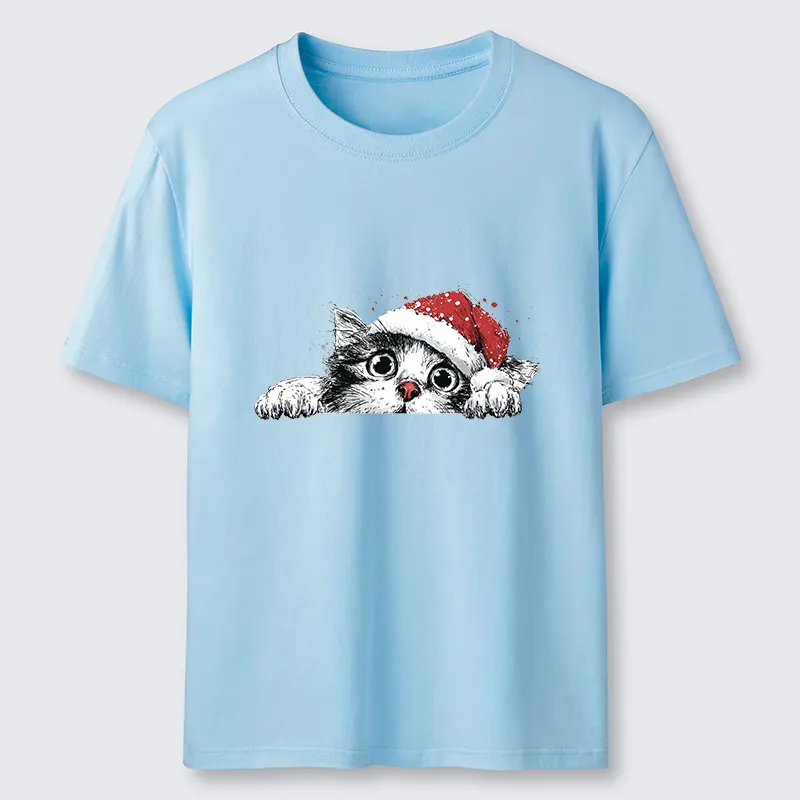 Tokyo-Tiger The Curious Christmas Cat Classic T-Shirt