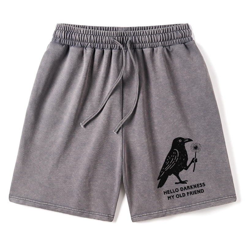 Tokyo-Tiger My Old Friend The Crow Washed Shorts