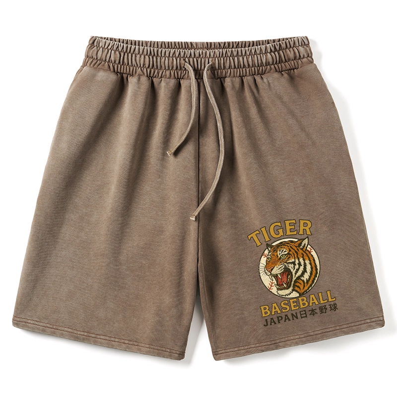 Tokyo-Tiger Osaka Japan Baseball Team Washed Shorts