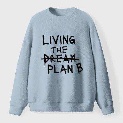 Tokyo-Tiger Implement Plan B Fuzzy Sweatshirt