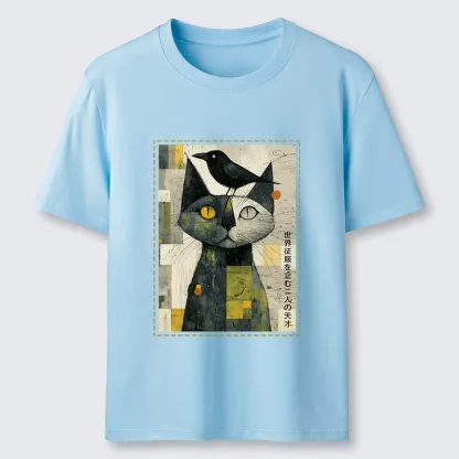 Tokyo-Tiger The Cat And The Crow Are Planning To Rule The World Classic T-Shirt