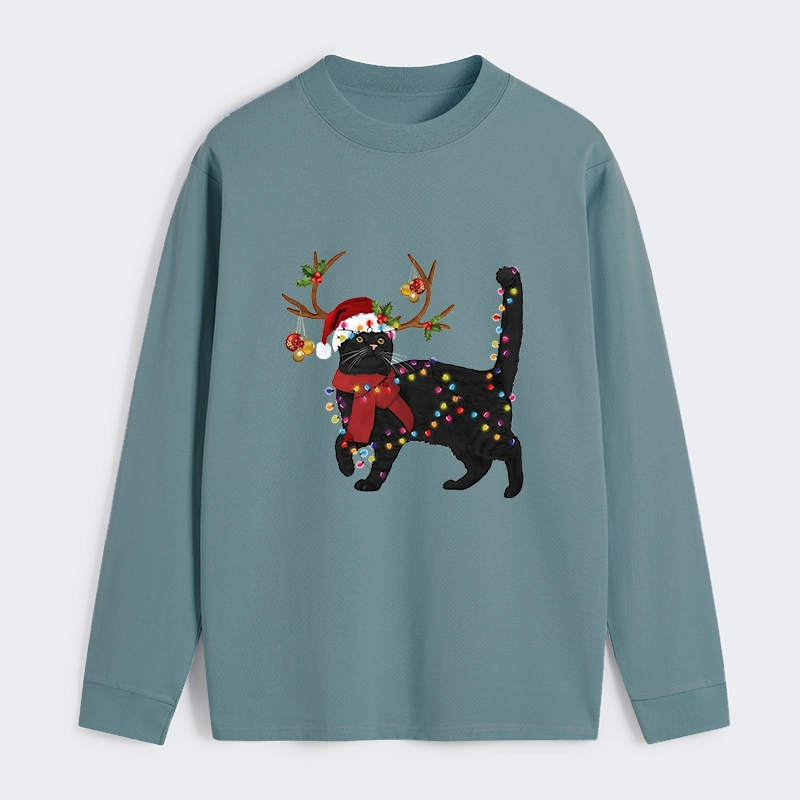 Tokyo-Tiger Christmas Black Cat Classic Long Sleeve T-Shirt