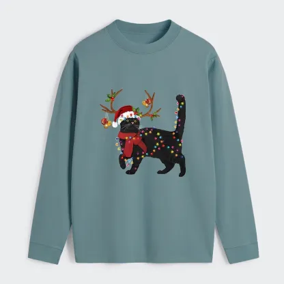 Tokyo-Tiger Christmas Black Cat Classic Long Sleeve T-Shirt