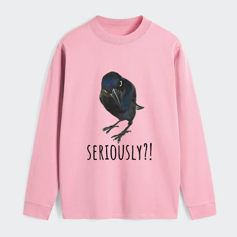 Tokyo-Tiger Raven's Question Classic Long Sleeve T-Shirt