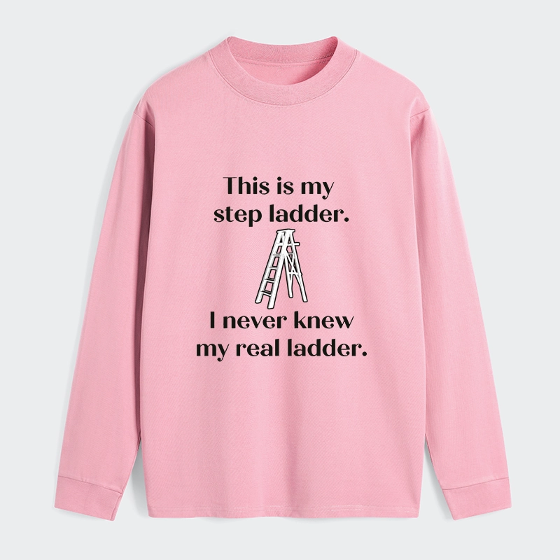 Tokyo-Tiger A Real Ladder Funny Classic Long Sleeve T-Shirt