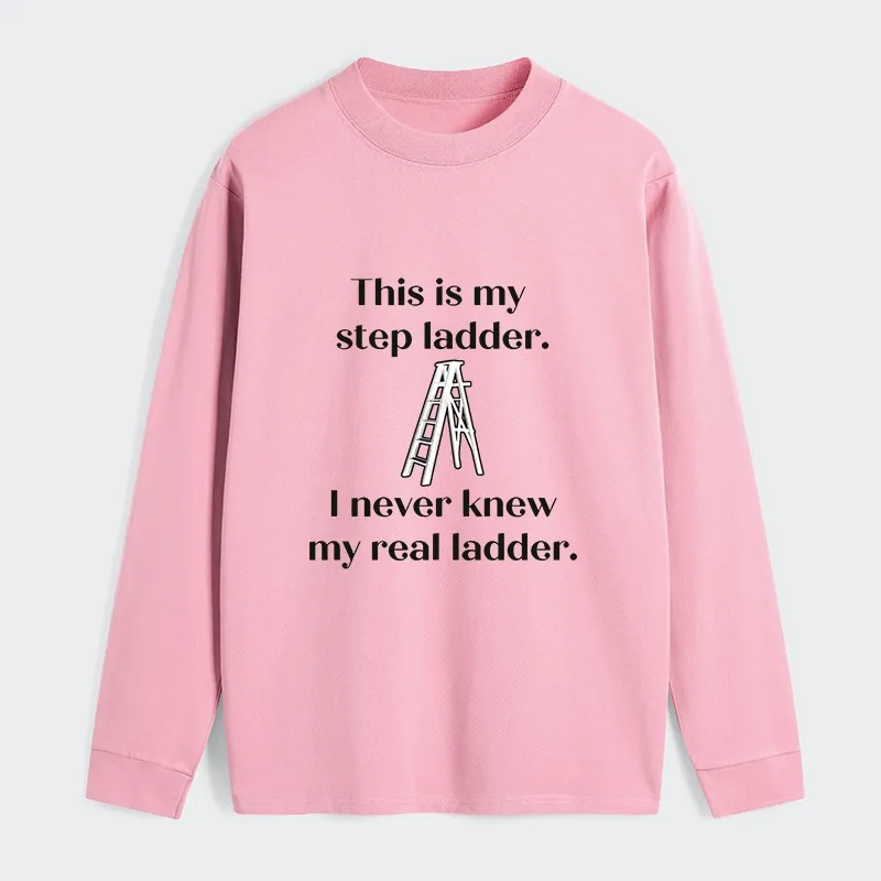 Tokyo-Tiger A Real Ladder Funny Classic Long Sleeve T-Shirt