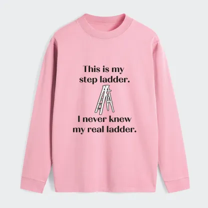 Tokyo-Tiger A Real Ladder Funny Classic Long Sleeve T-Shirt