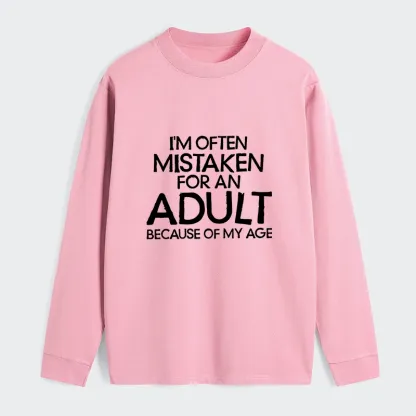 Tokyo-Tiger Old In Age But Young At Heart Classic Long Sleeve T-Shirt