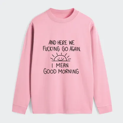 Tokyo-Tiger Different Meanings Of "Good Morning" Classic Long Sleeve T-Shirt