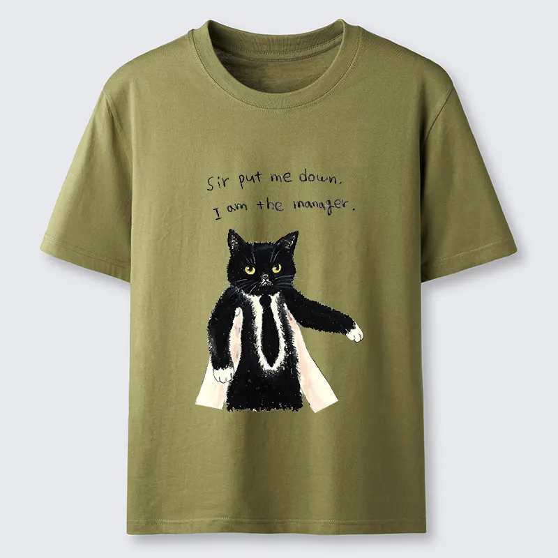 Tokyo-Tiger Cat Manager Funny Classic T-Shirt