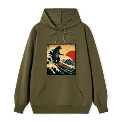 Tokyo-Tiger The Great Wave Classic Hoodie