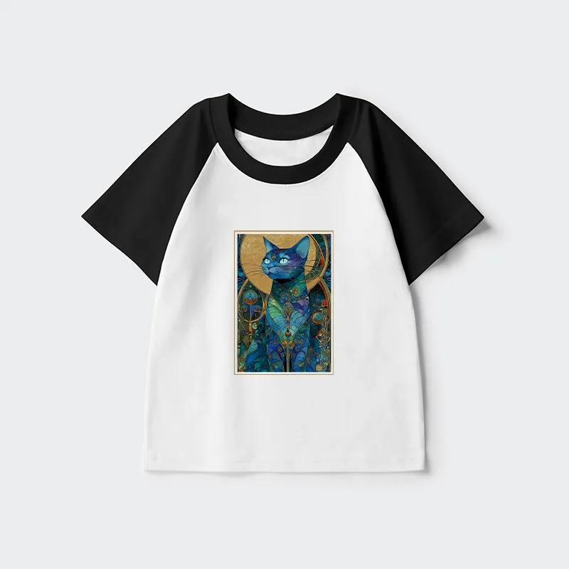 Tokyo-Tiger The Cat’s Plan To Rule Them All Kids Raglan T-shirt