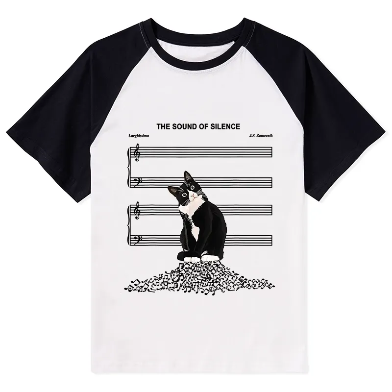 Tokyo-Tiger The Sound Of Silence Raglan T-shirt