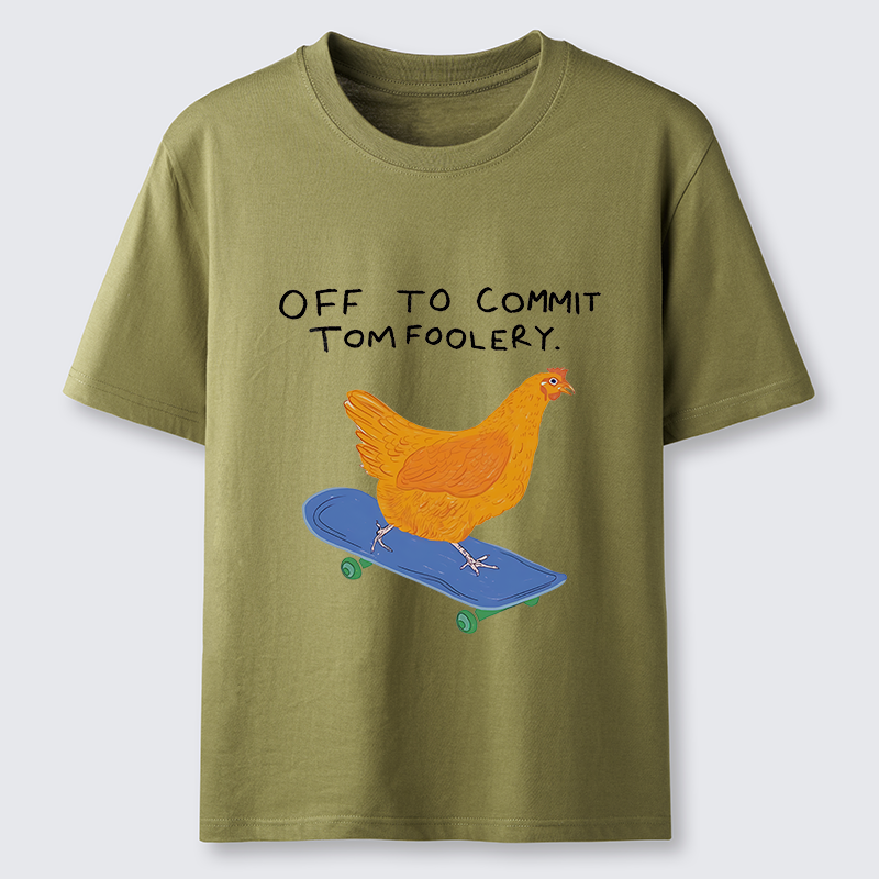 Tokyo-Tiger Chicken Was About To Do Something Bad Classic T-Shirt