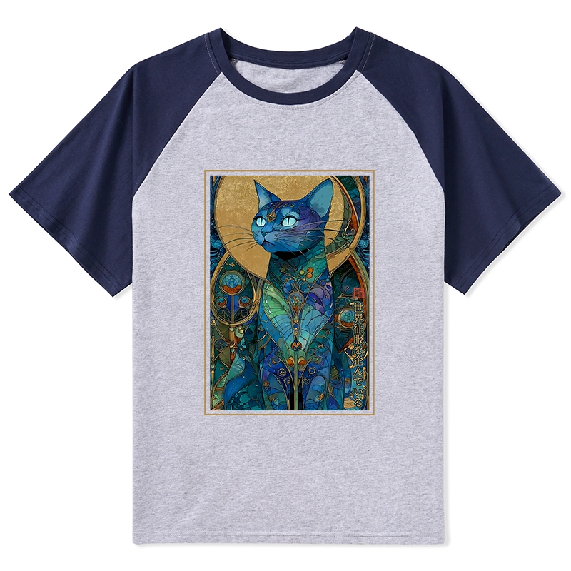 Tokyo-Tiger The Cat’s Plan To Rule Them All Raglan T-shirt
