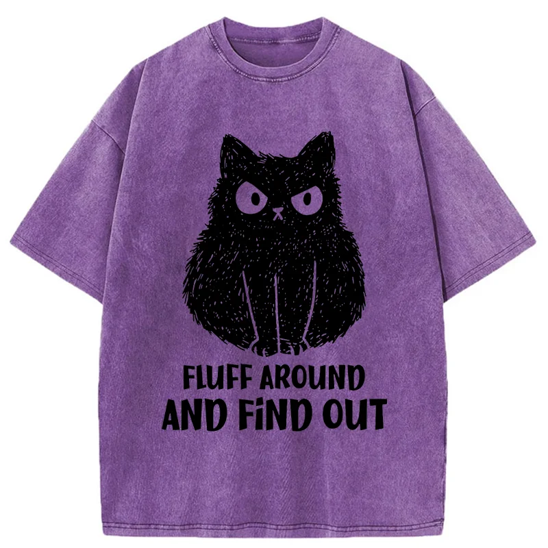 Tokyo-Tiger Consequences Of Fooling Around Washed T-Shirt