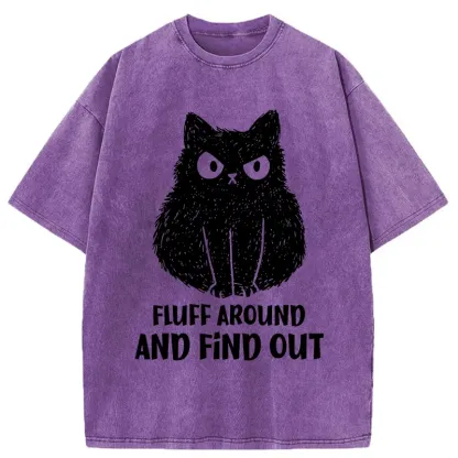 Tokyo-Tiger Consequences Of Fooling Around Washed T-Shirt