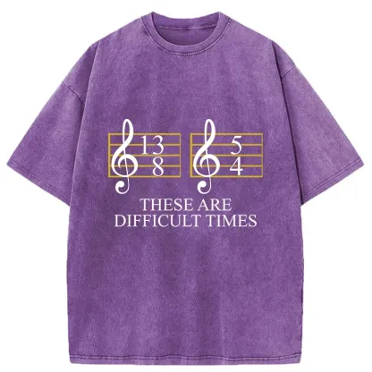 Tokyo-Tiger During Difficult Times Washed T-Shirt