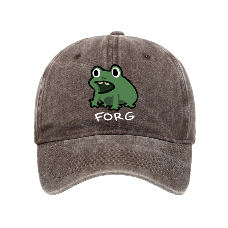 Tokyo-Tiger Funny Forg Japan Washed Cap