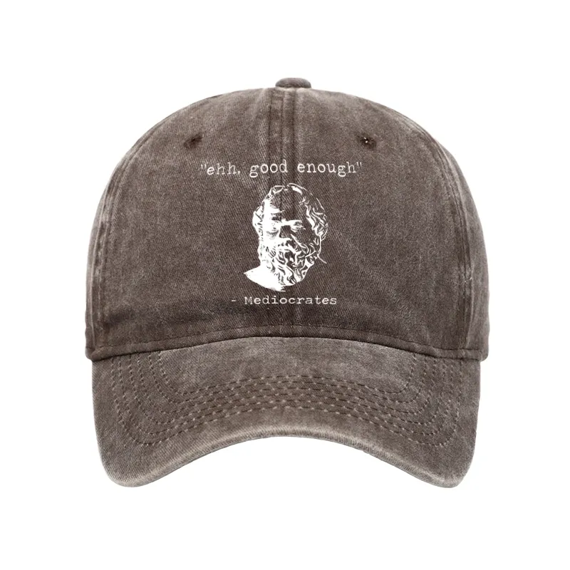 Tokyo-Tiger Mediocrates Meme Washed Cap