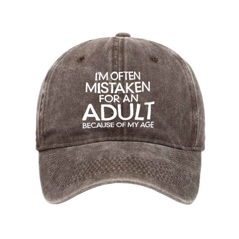 Tokyo-Tiger Old In Age But Young At Heart Washed Cap