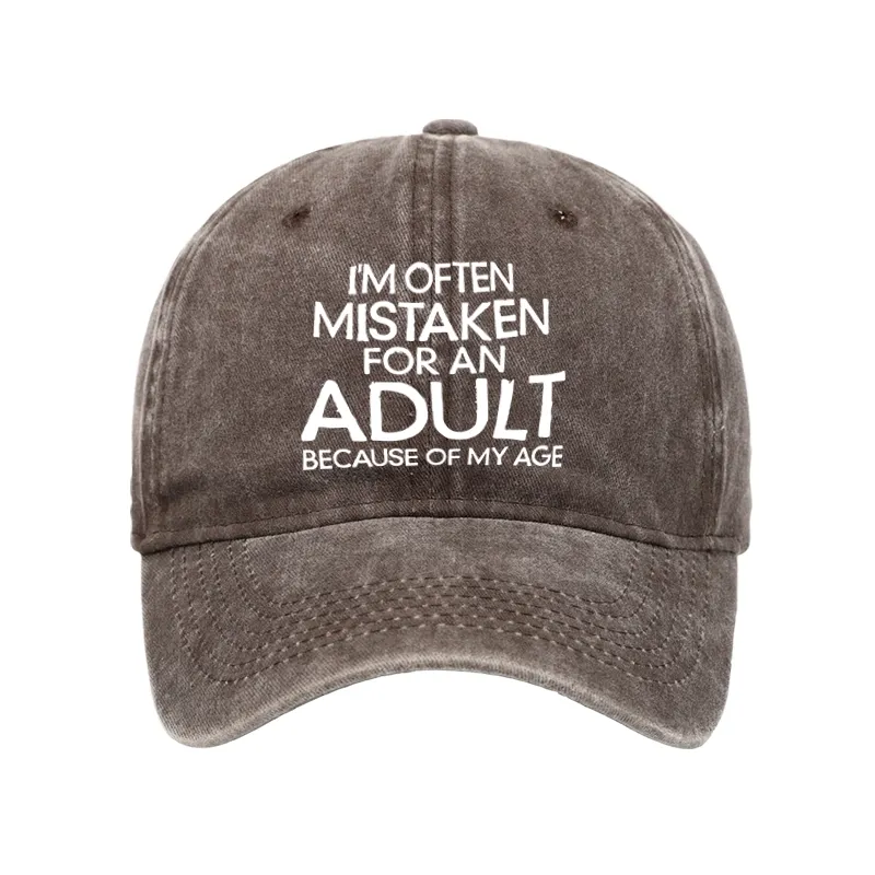 Tokyo-Tiger Old In Age But Young At Heart Washed Cap