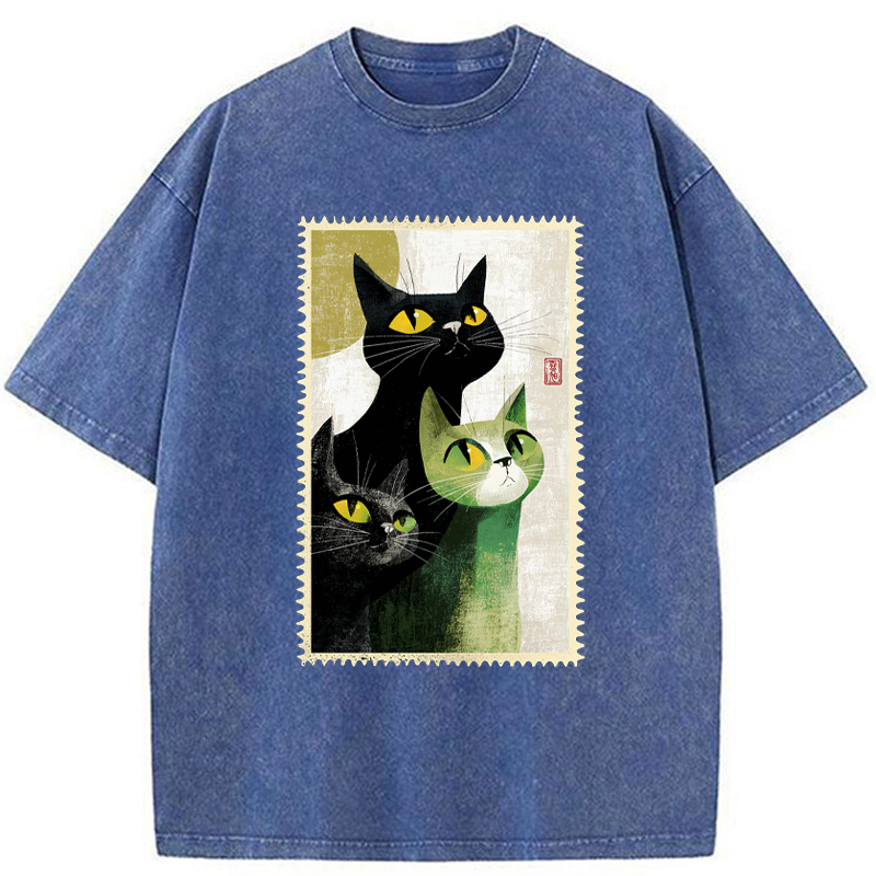 Tokyo-Tiger Three Small Silences Washed T-Shirt