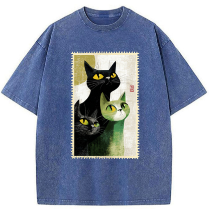 Tokyo-Tiger Three Small Silences Washed T-Shirt