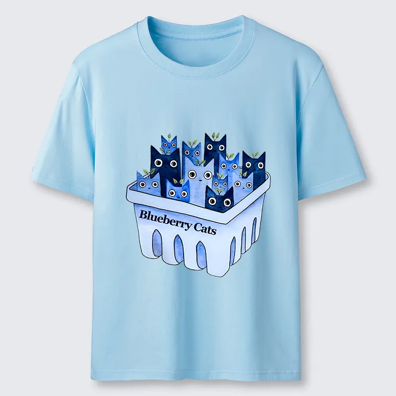 Tokyo-Tiger Blueberry Cats Classic T-Shirt