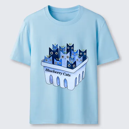 Tokyo-Tiger Blueberry Cats Classic T-Shirt