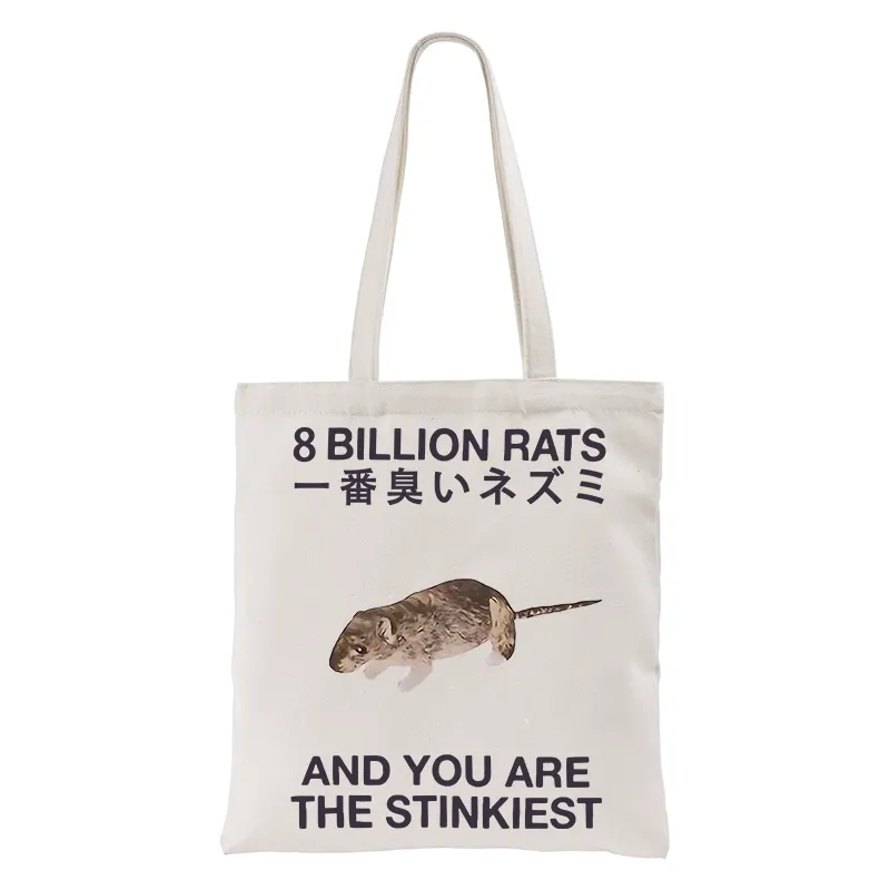 Tokyo-Tiger World's Stinkiest Rat Tote Bag