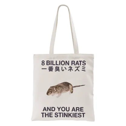 Tokyo-Tiger World's Stinkiest Rat Tote Bag