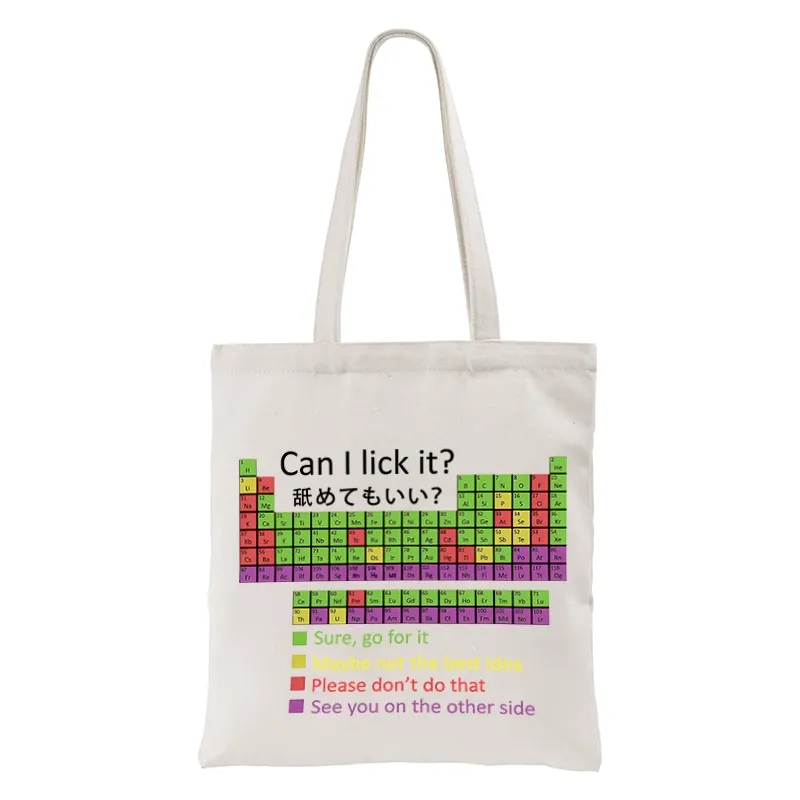 Tokyo-Tiger Can I Lick It Tote Bag