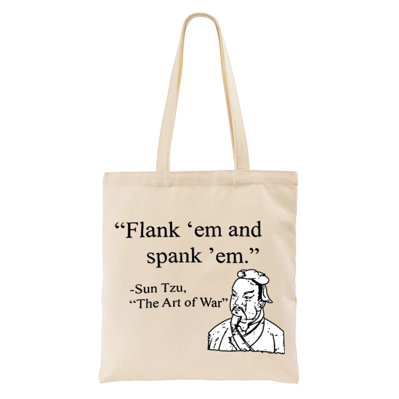 Tokyo-Tiger The Art Of War Funny Tote Bag
