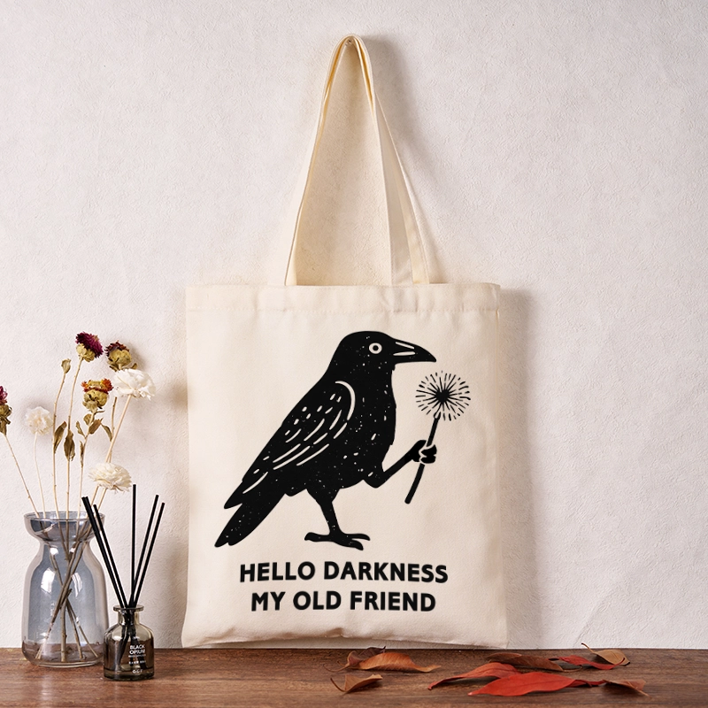 Tokyo-Tiger My Old Friend The Crow Tote Bag