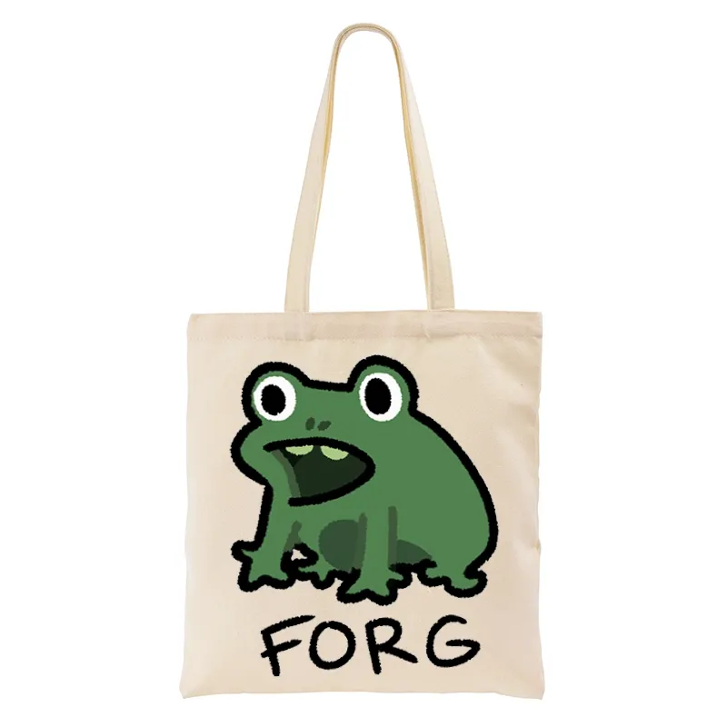 Tokyo-Tiger Funny Forg Japan Tote Bag