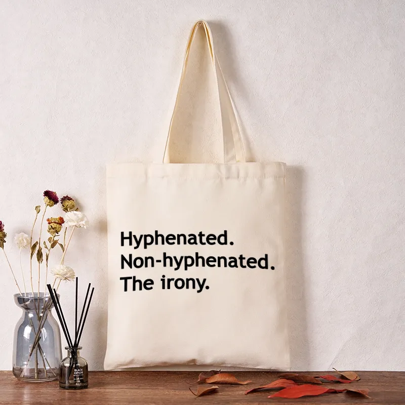 Tokyo-Tiger Hyphenated Funny Tote Bag