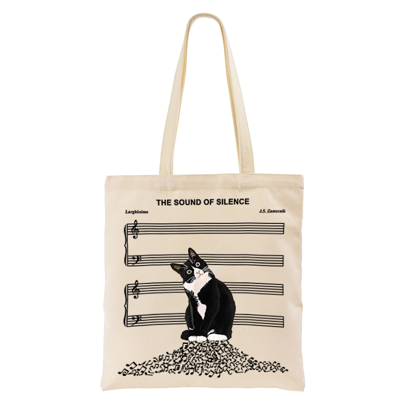 Tokyo-Tiger The Sound Of Silence Tote Bag