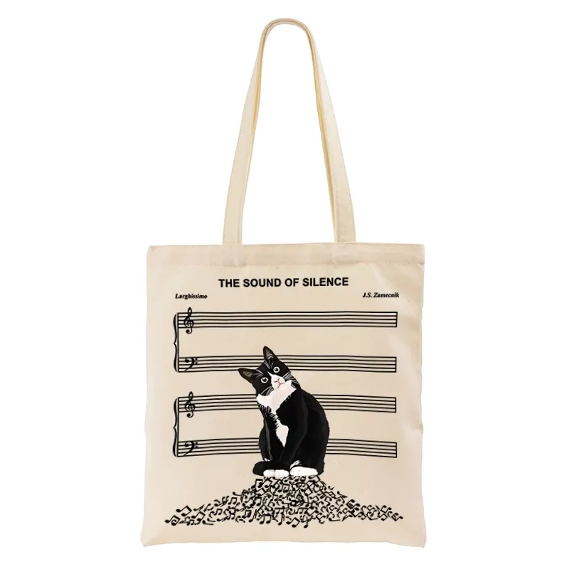 Tokyo-Tiger The Sound Of Silence Tote Bag