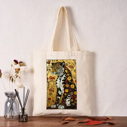 Tokyo-Tiger Magnificent Leopard Tote Bag
