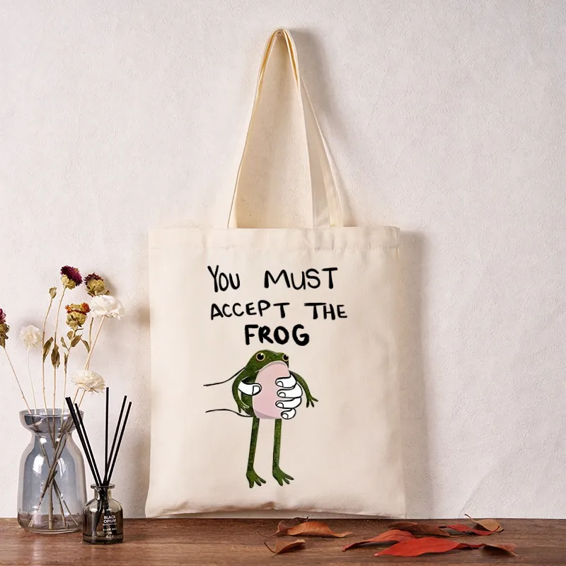 Tokyo-Tiger Accept This Frog Tote Bag