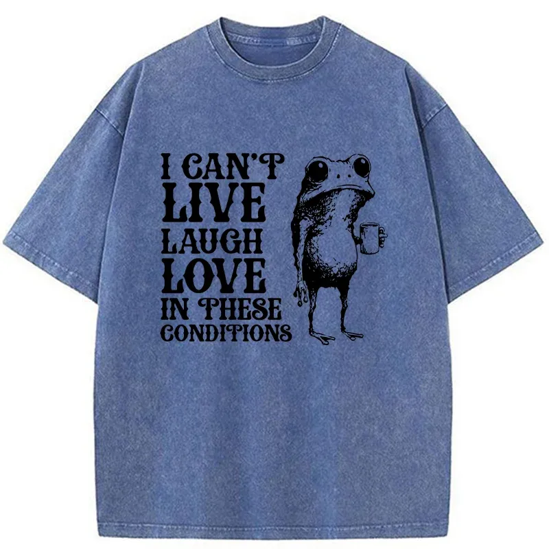 Tokyo-Tiger Frogs That Cannot Survive Washed T-Shirt